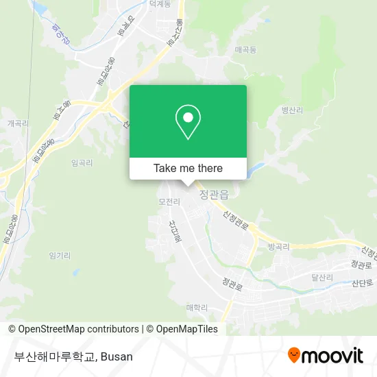 부산해마루학교 map