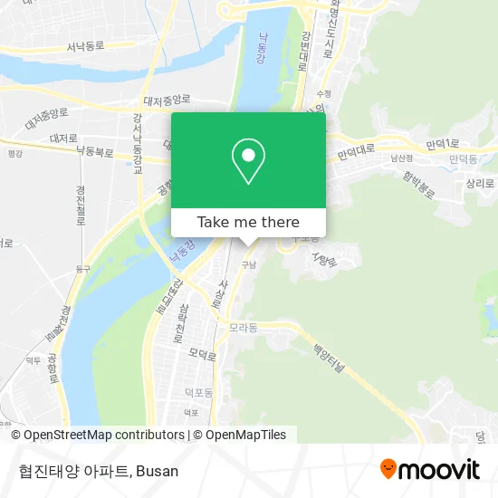 협진태양 아파트 map