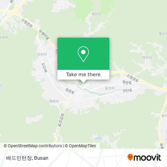 배드민턴장 map