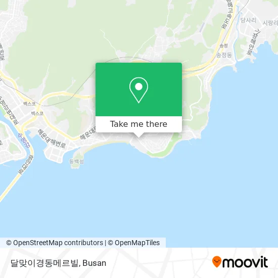 달맞이경동메르빌 map