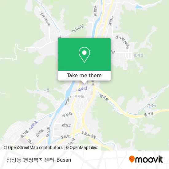 삼성동 행정복지센터 map
