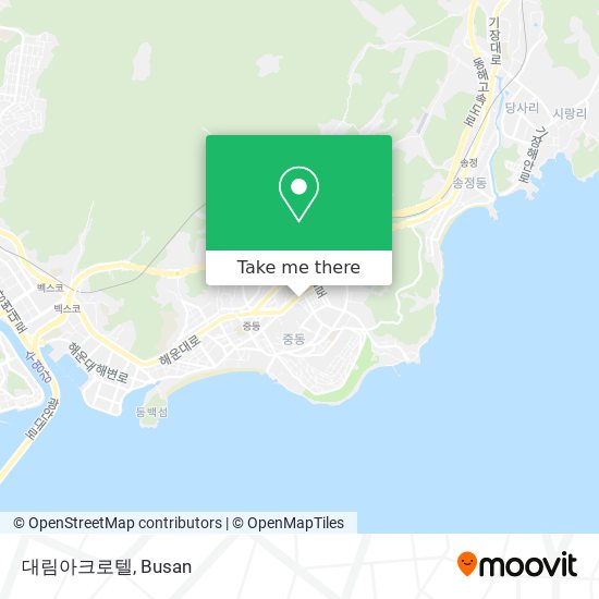대림아크로텔 map