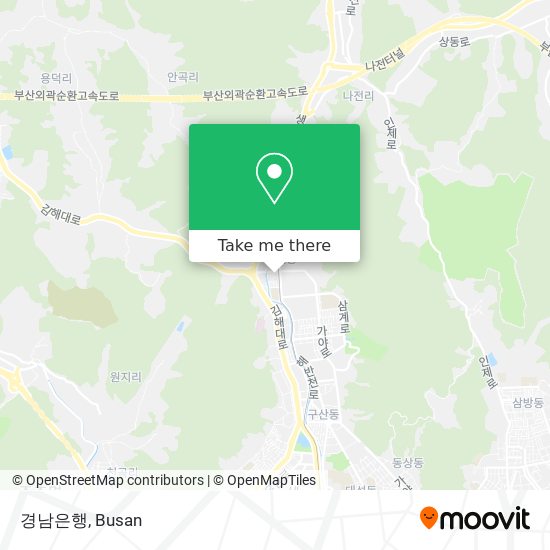 경남은행 map