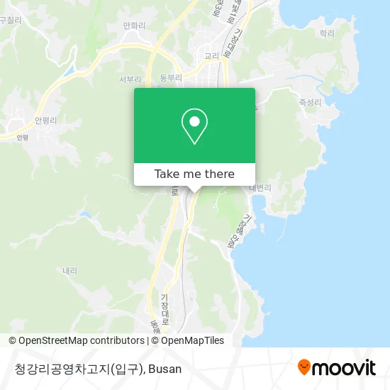 청강리공영차고지(입구) map