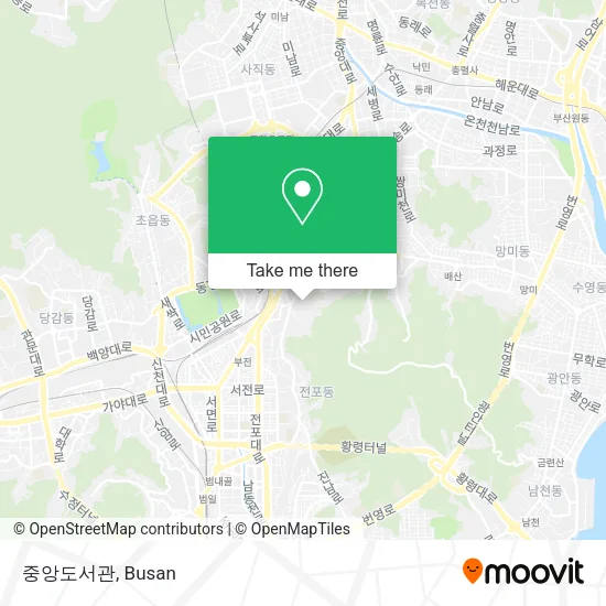 중앙도서관 map