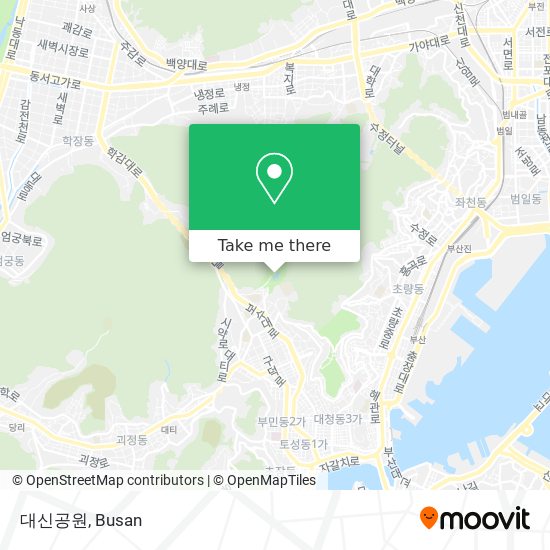 대신공원 map