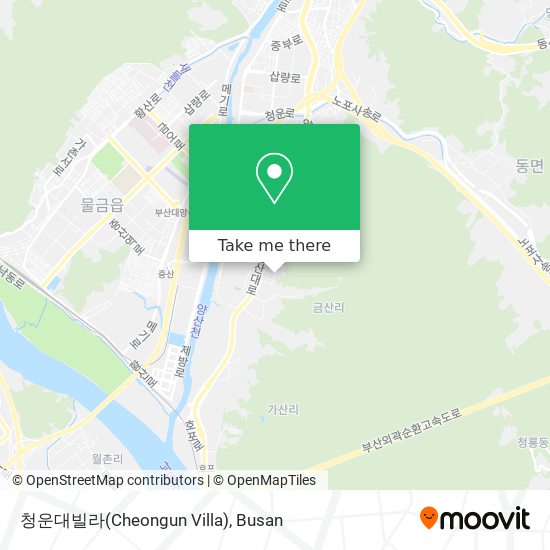 청운대빌라(Cheongun Villa) map