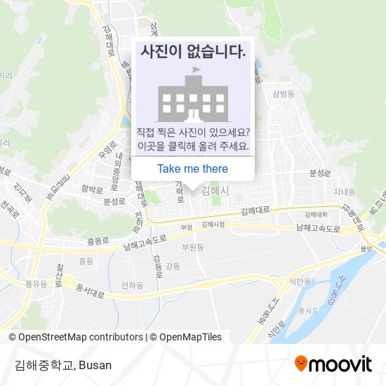 김해중학교 map
