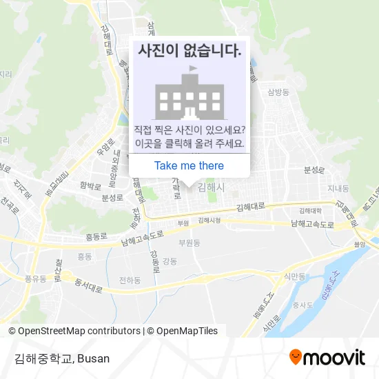 김해중학교 map