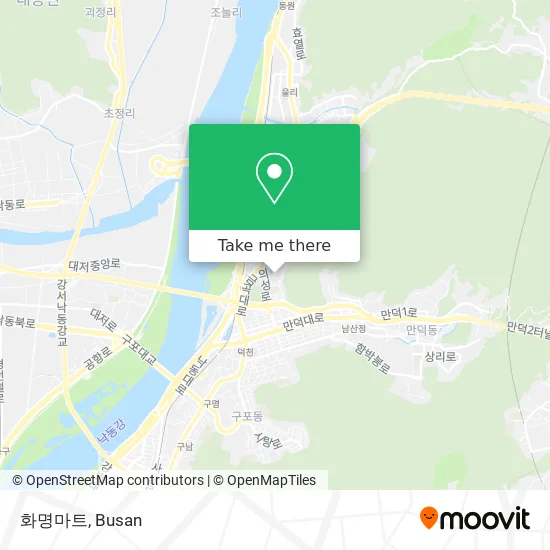 화명마트 map