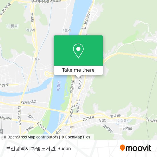 부산광역시 화명도서관 map