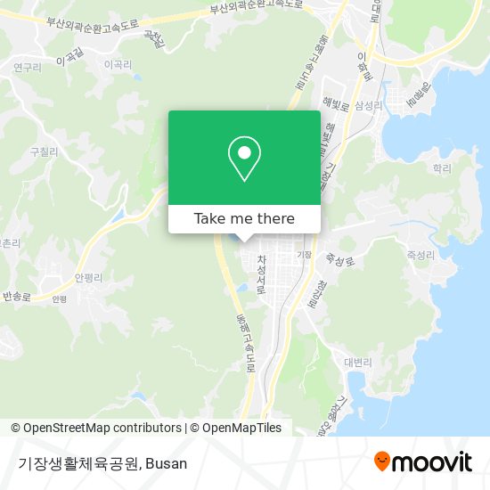 기장생활체육공원 map