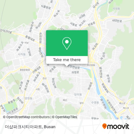 더샵파크시티아파트 map