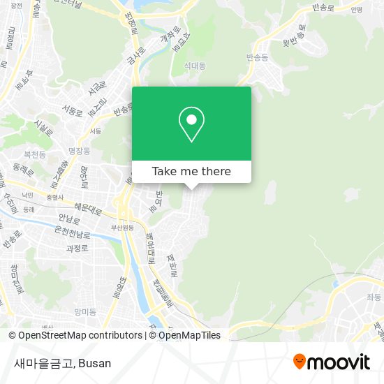 새마을금고 map