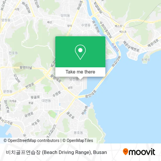 비치골프연습장 (Beach Driving Range) map