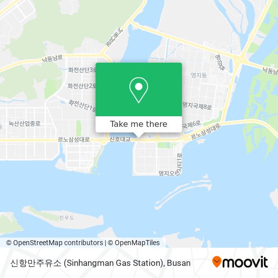 신항만주유소 (Sinhangman Gas Station) map
