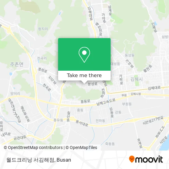 월드크리닝 서김해점 map