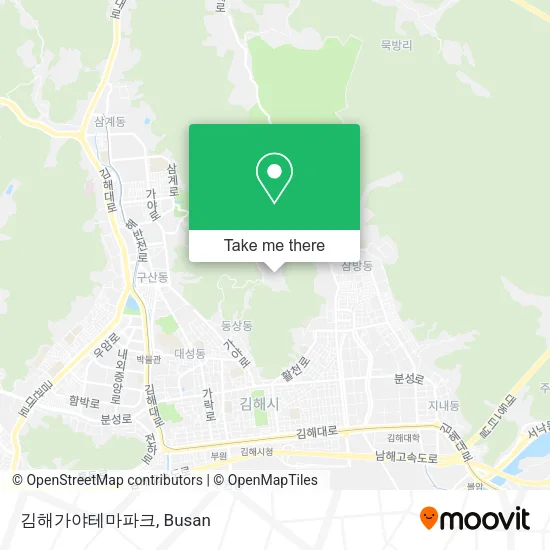김해가야테마파크 map
