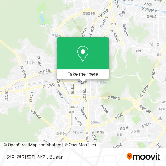 전자전기도매상가 map