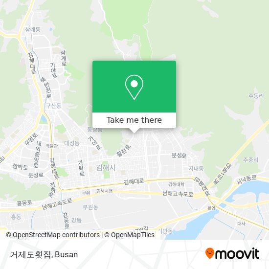 거제도횟집 map