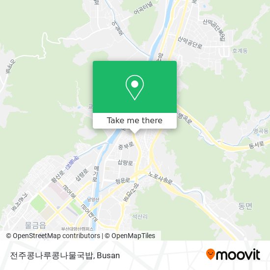 전주콩나루콩나물국밥 map