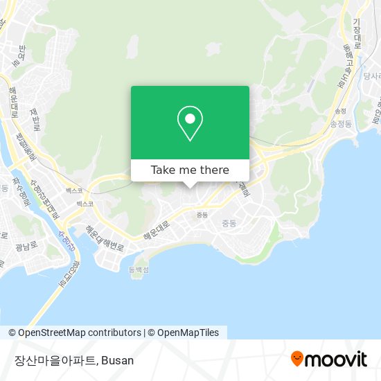 장산마을아파트 map