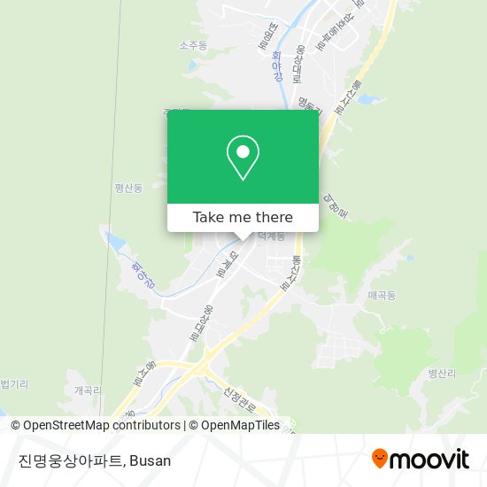 진명웅상아파트 map
