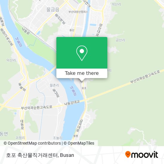 호포 축산물직거래센터 map