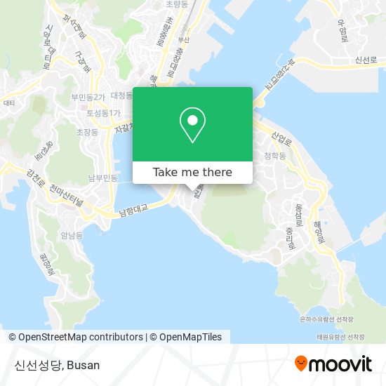 신선성당 map