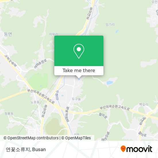 How to get to 연꽃소류지 in 금정구 by Bus or Metro?