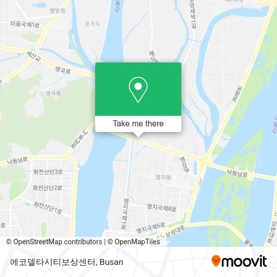 에코델타시티보상센터 map