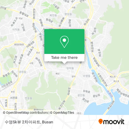 수영Sk뷰 2차아파트 map