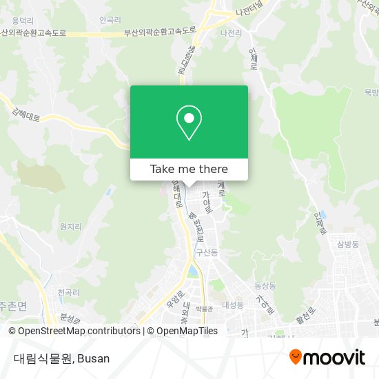 대림식물원 map
