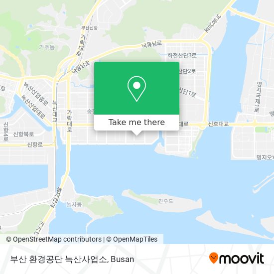 부산 환경공단 녹산사업소 map