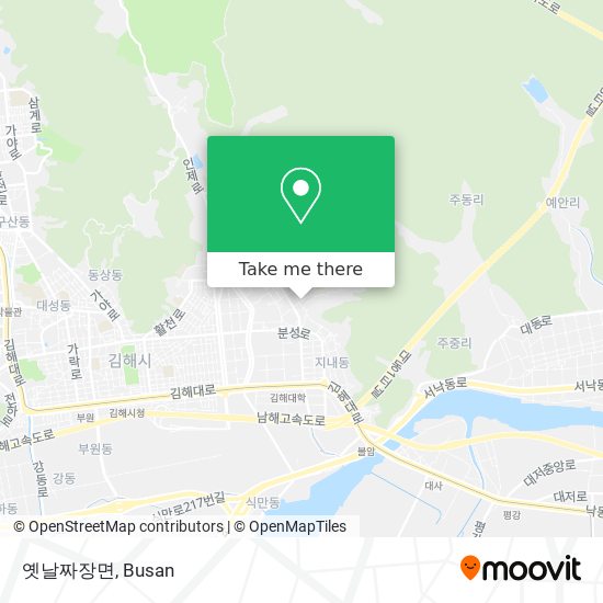 옛날짜장면 map