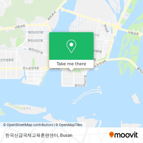 한국선급국제교육훈련센터 map