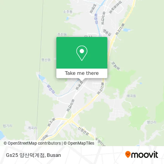 Gs25 양산덕계점 map