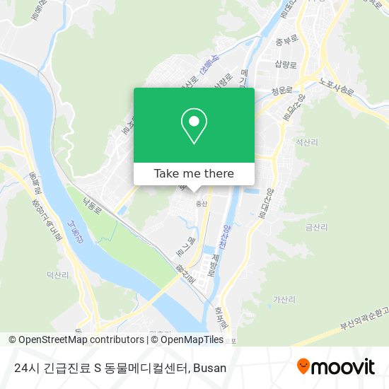 24시 긴급진료 S 동물메디컬센터 map