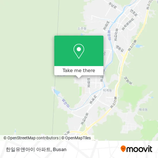 한일유앤아이 아파트 map