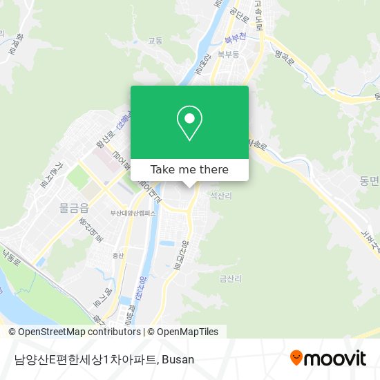남양산E편한세상1차아파트 map