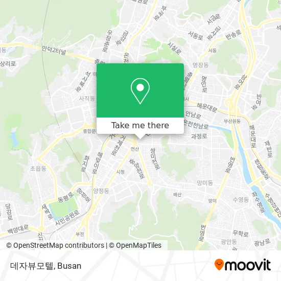 데자뷰모텔 map