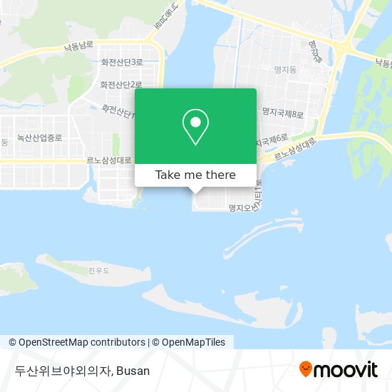 두산위브야외의자 map