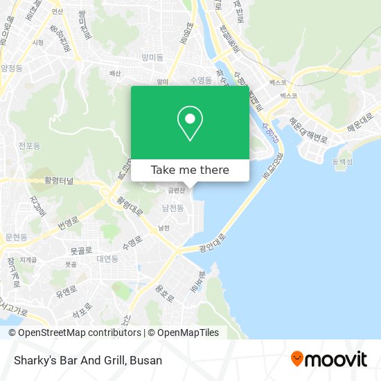 Sharky's Bar And Grill map