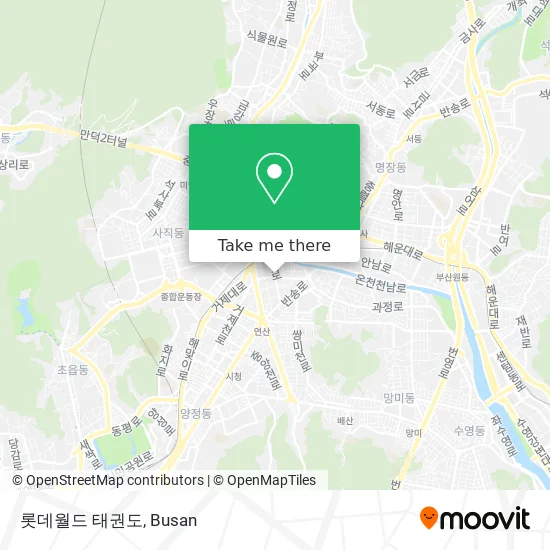 롯데월드 태권도 map