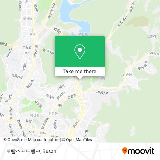 토탈소프트뱅크 map
