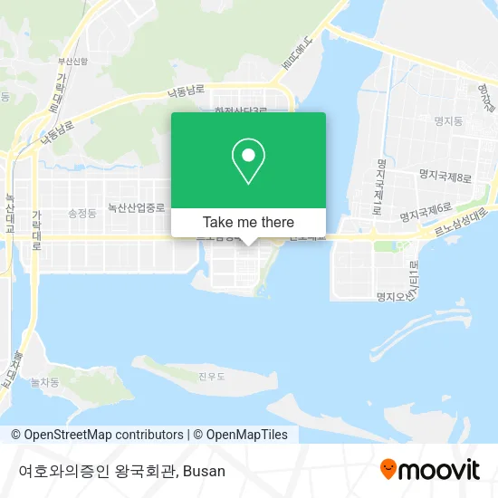여호와의증인 왕국회관 map