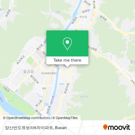 양산반도유보라6차아파트 map