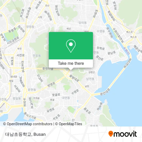 대남초등학교 map