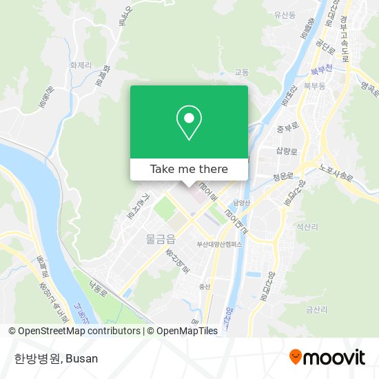 한방병원 map