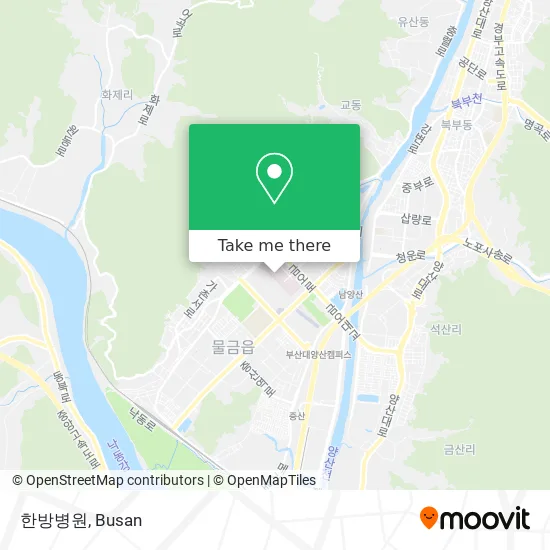 한방병원 map